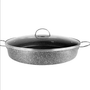 40 CM MARBLE NONSTICK LOW POT